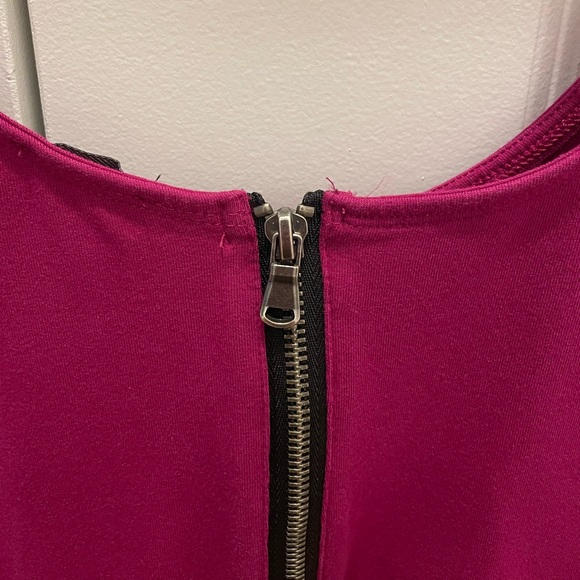 Express Long Sleeve Peplum Top Small - Picture 9 of 14